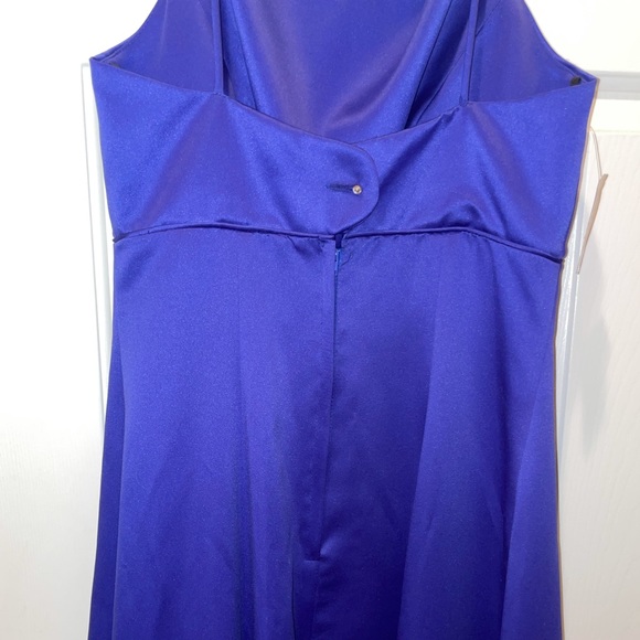 NWT Purple beautiful VINTAGE evening gown prom - Picture 11 of 12